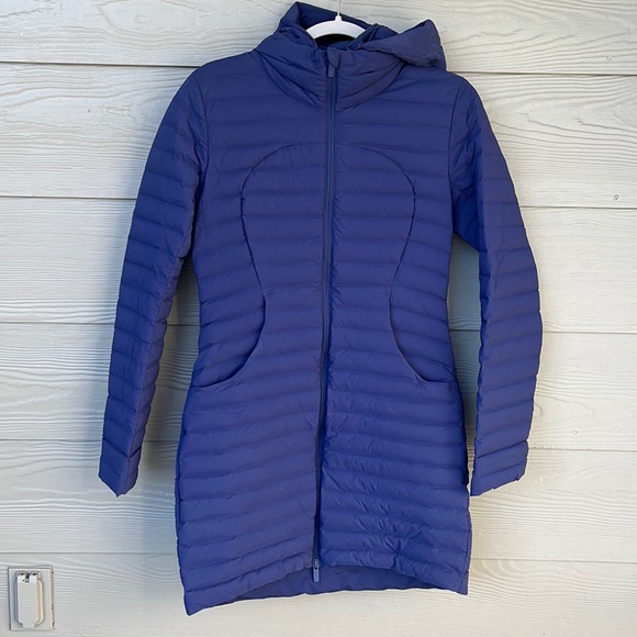 lululemon athletica Jackets & Blazers - Lululemon Pack it Down Jacket Long Larkspur